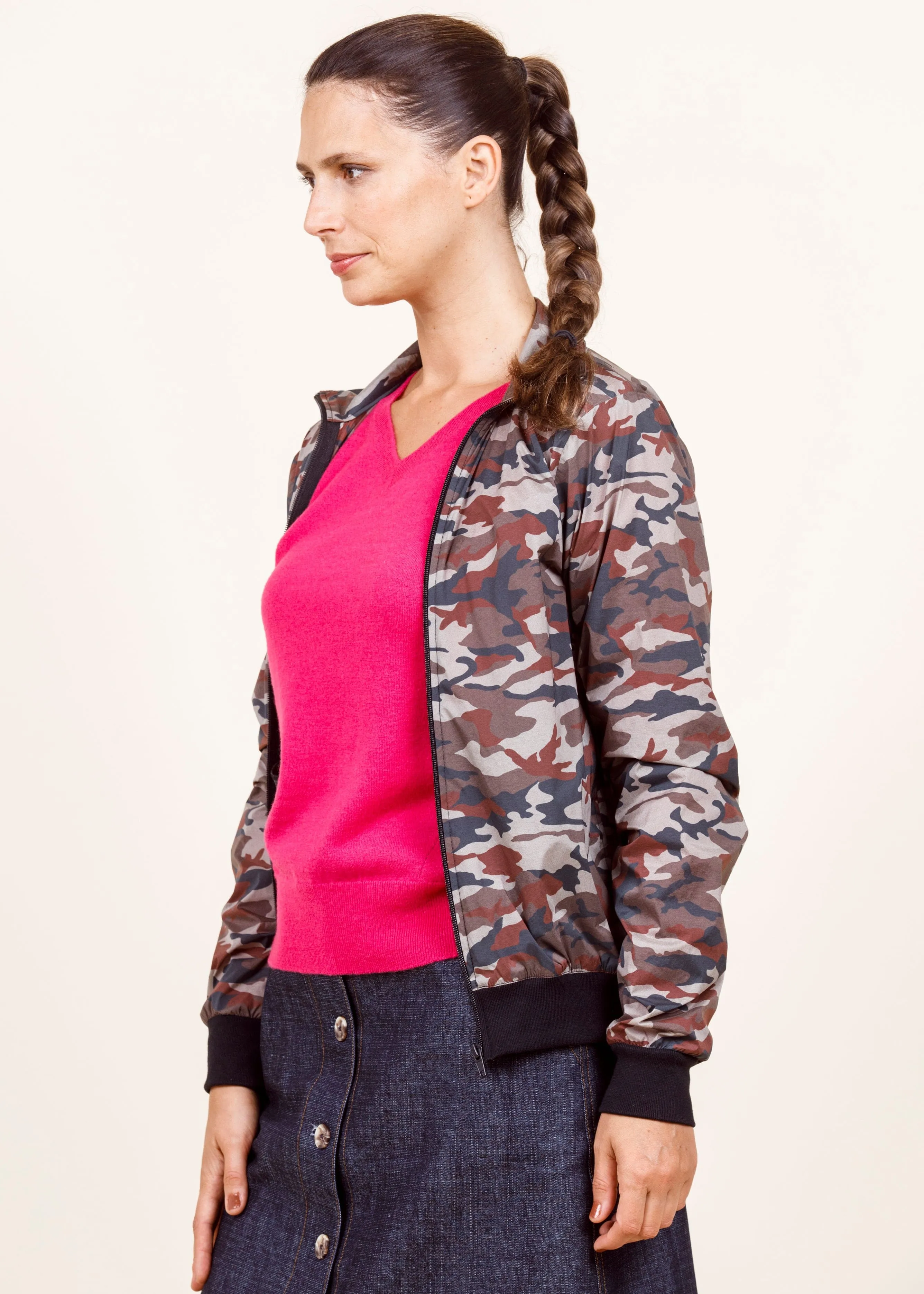 Dalston Daniella Jacket Taupe Camo