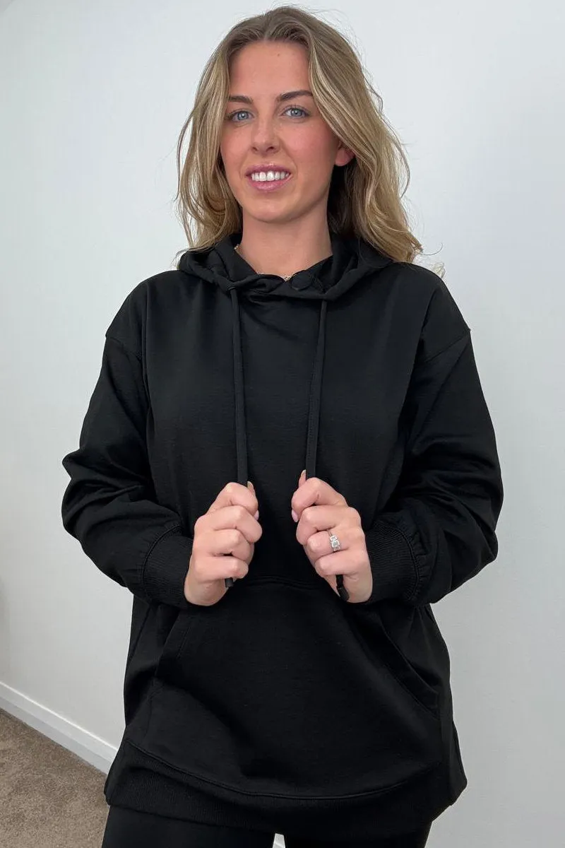 Ex Chain Store Super Soft Black Hoodie