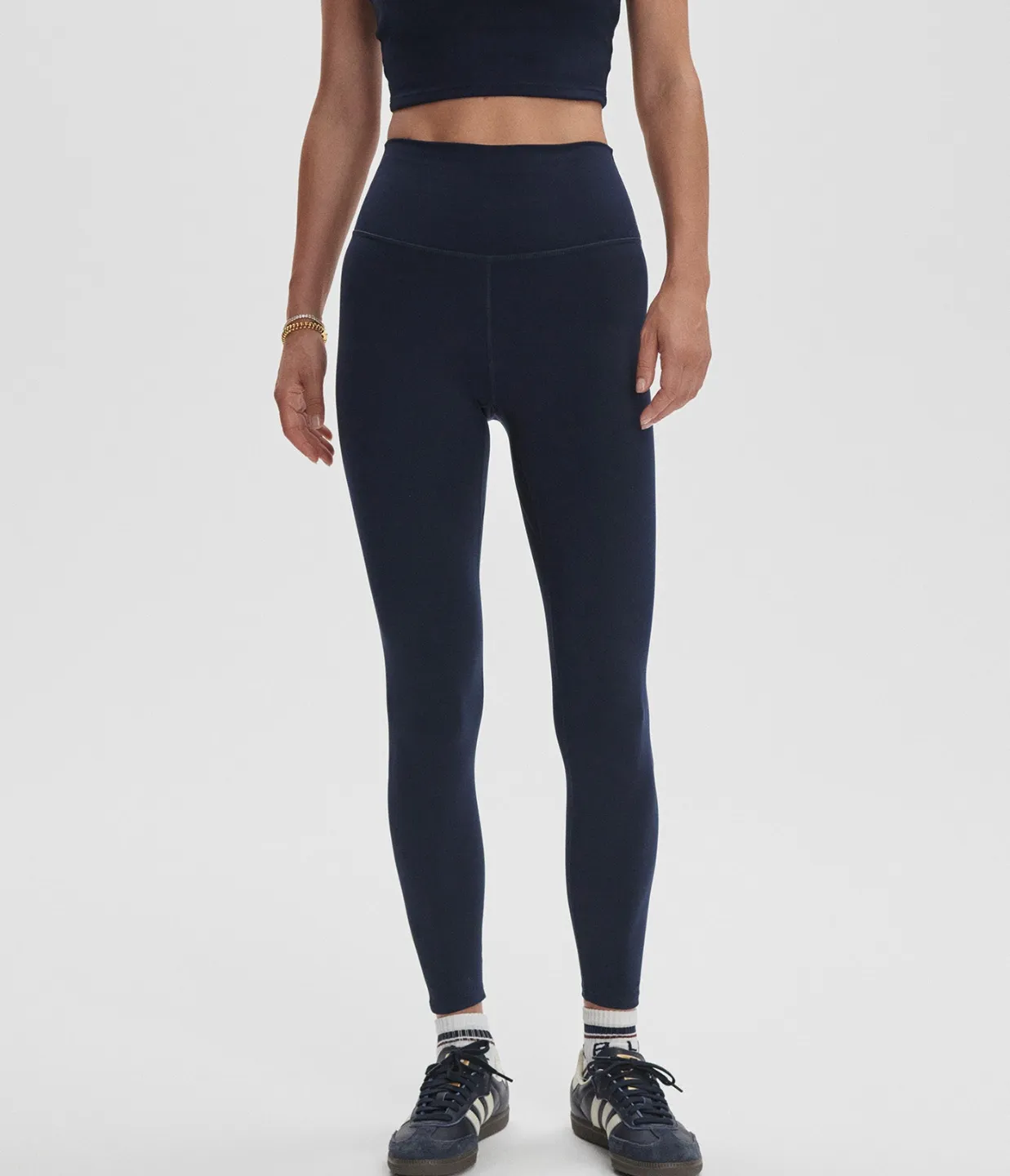 Freesoft High Rise Legging 25 in Sky Captain