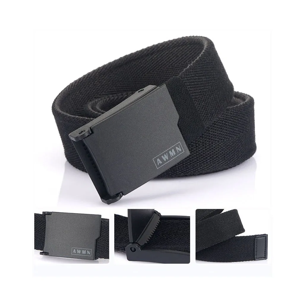 Harvest Male Casual Outdoor Belt Black