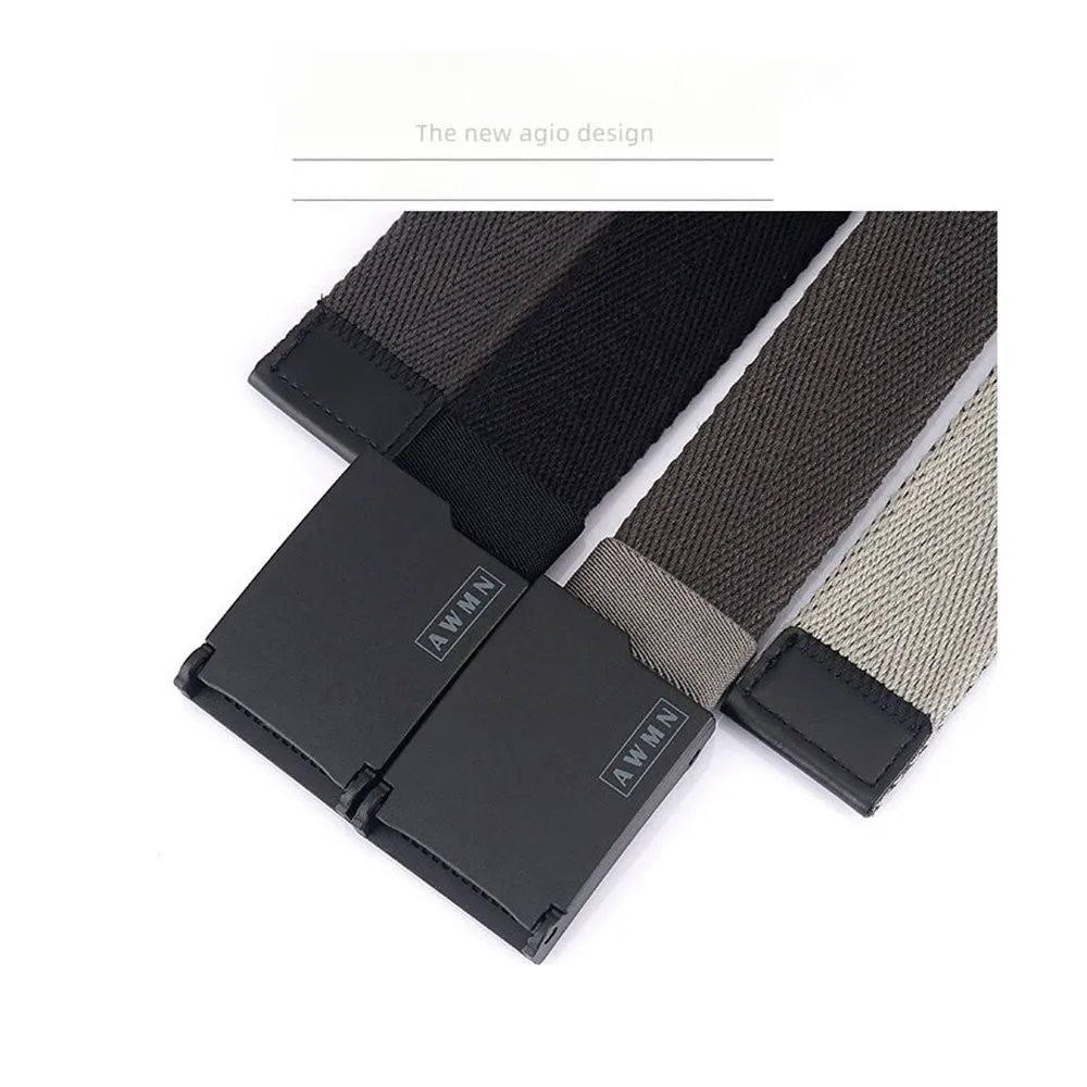 Harvest Male Casual Outdoor Belt Black
