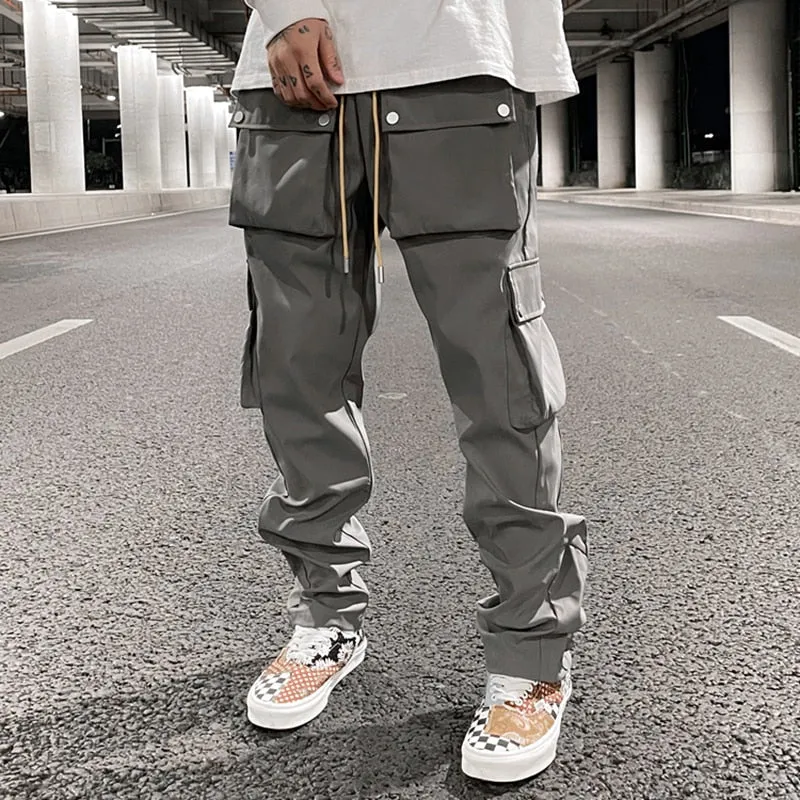 High Street Multi Pocket Casual Pant
