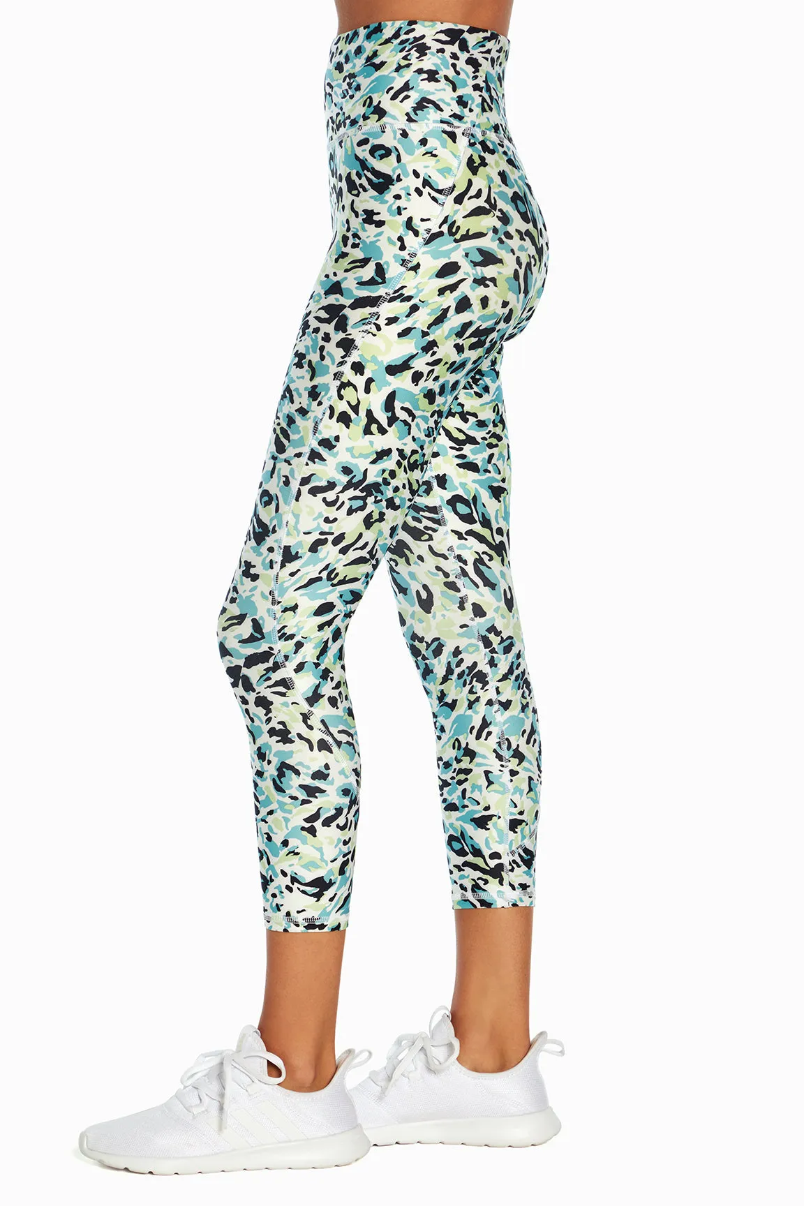 Jade Mid Calf Capri