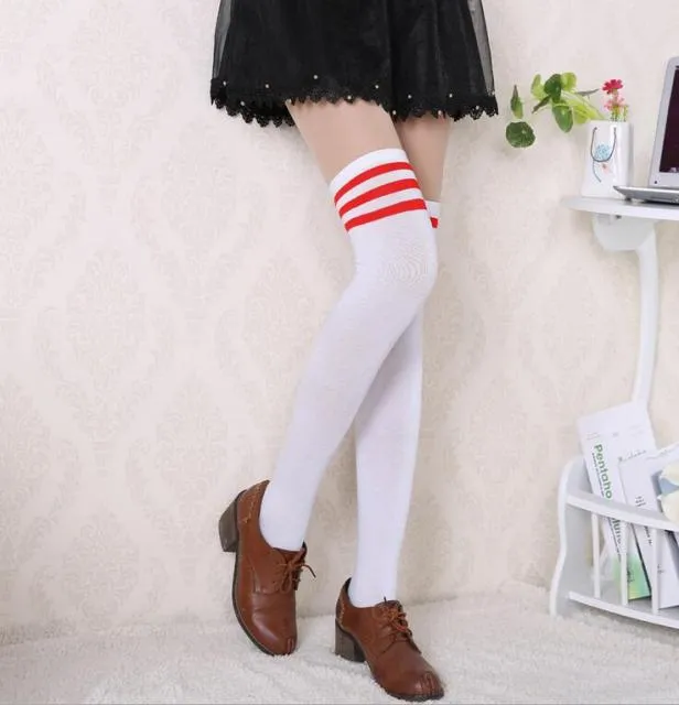 Kawaii Stripe Highs Socks