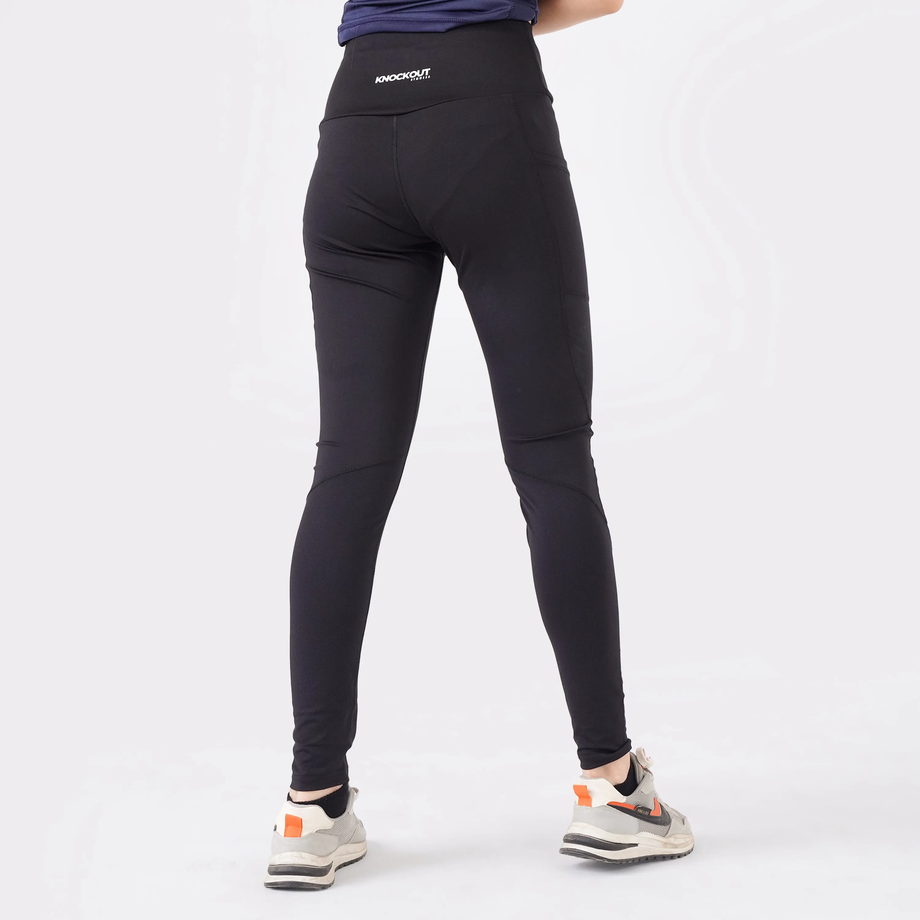 Knockout Black FlexFit Active Leggings
