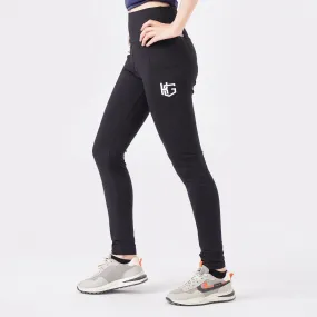 Knockout Black FlexFit Active Leggings