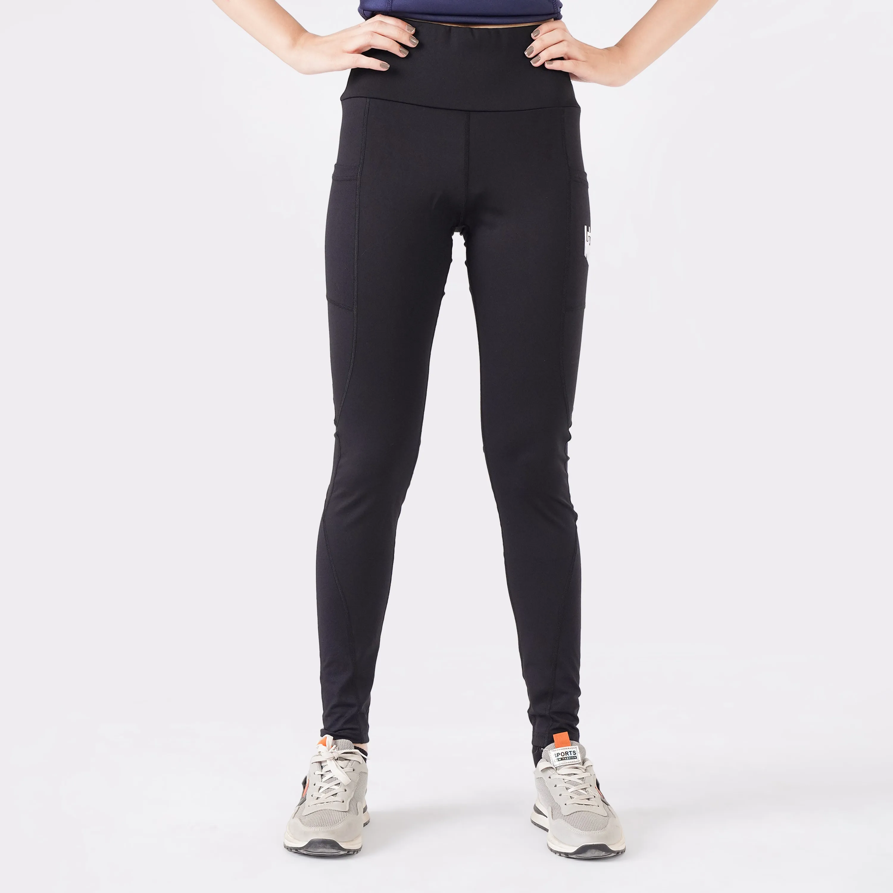 Knockout Black FlexFit Active Leggings