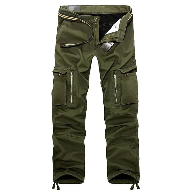 Military Thicken Fleece Pants