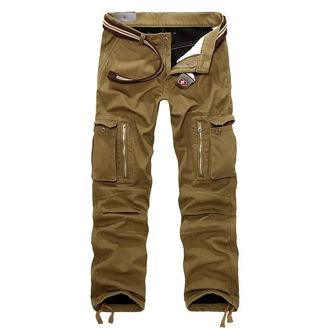 Military Thicken Fleece Pants