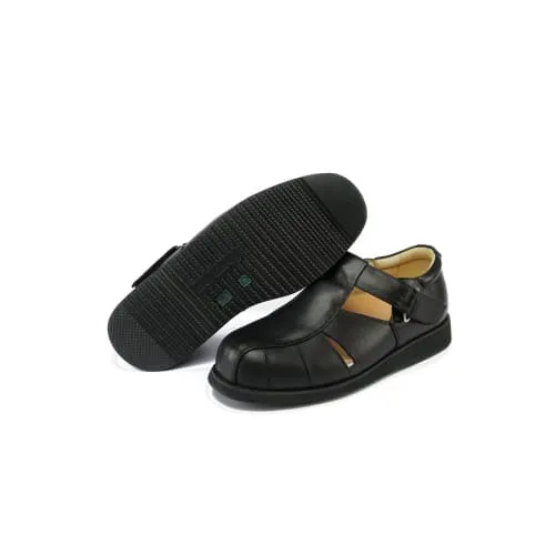 Mt. Emey 9502 Black - Men's Extra-depth Dress Shoes