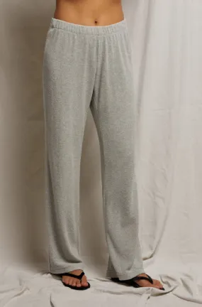 Perfect White Tee - Loop Terry Pants