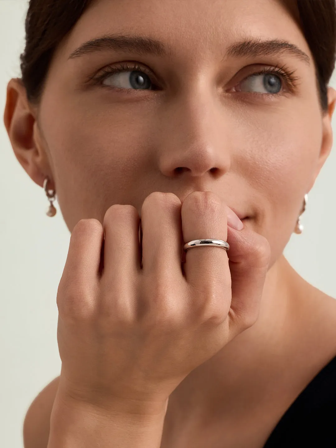 Sleek Tube Ring
