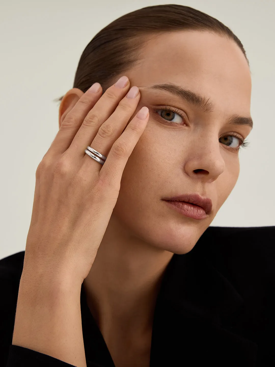 Sleek Tube Ring