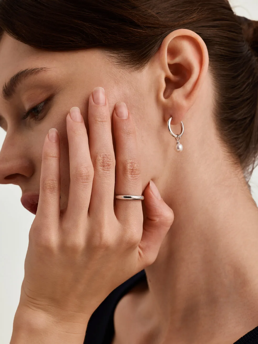Sleek Tube Ring