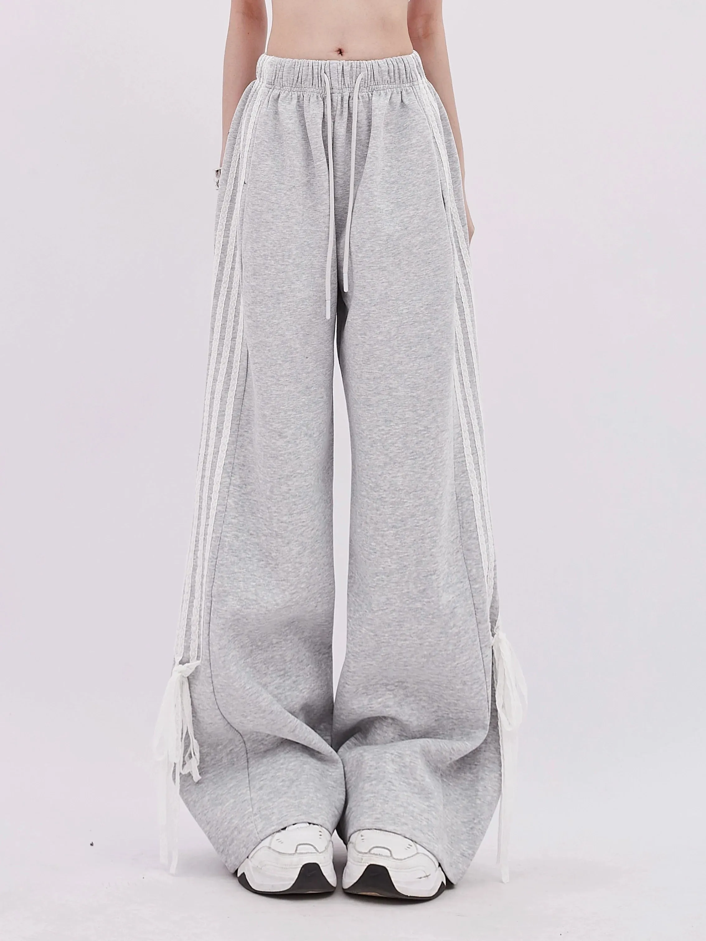 Sports Pants Side Casual Stripe