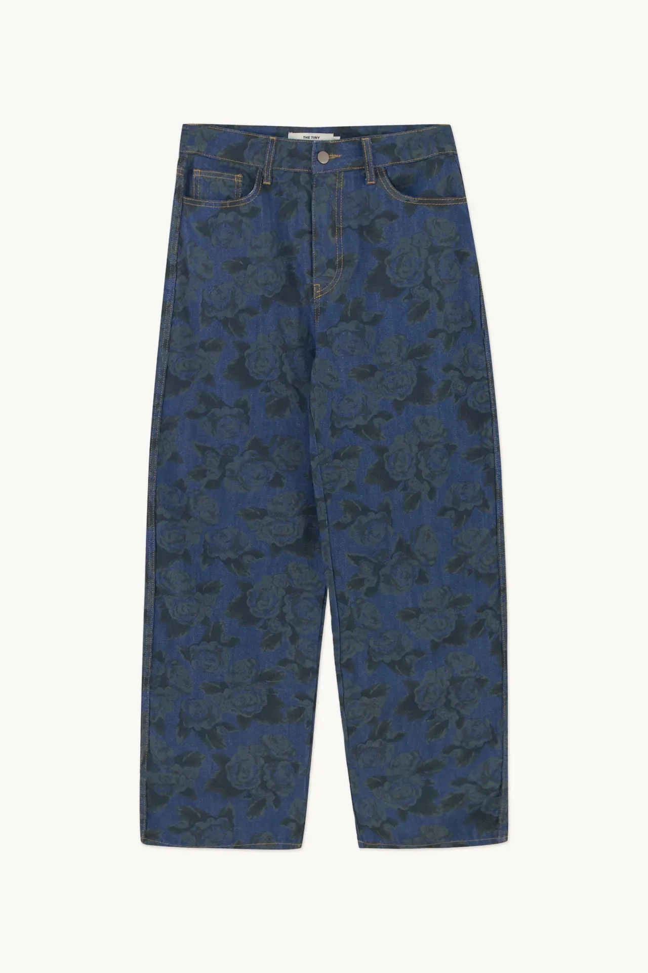 Tiny Big Sister | Berta Roses Print Denim