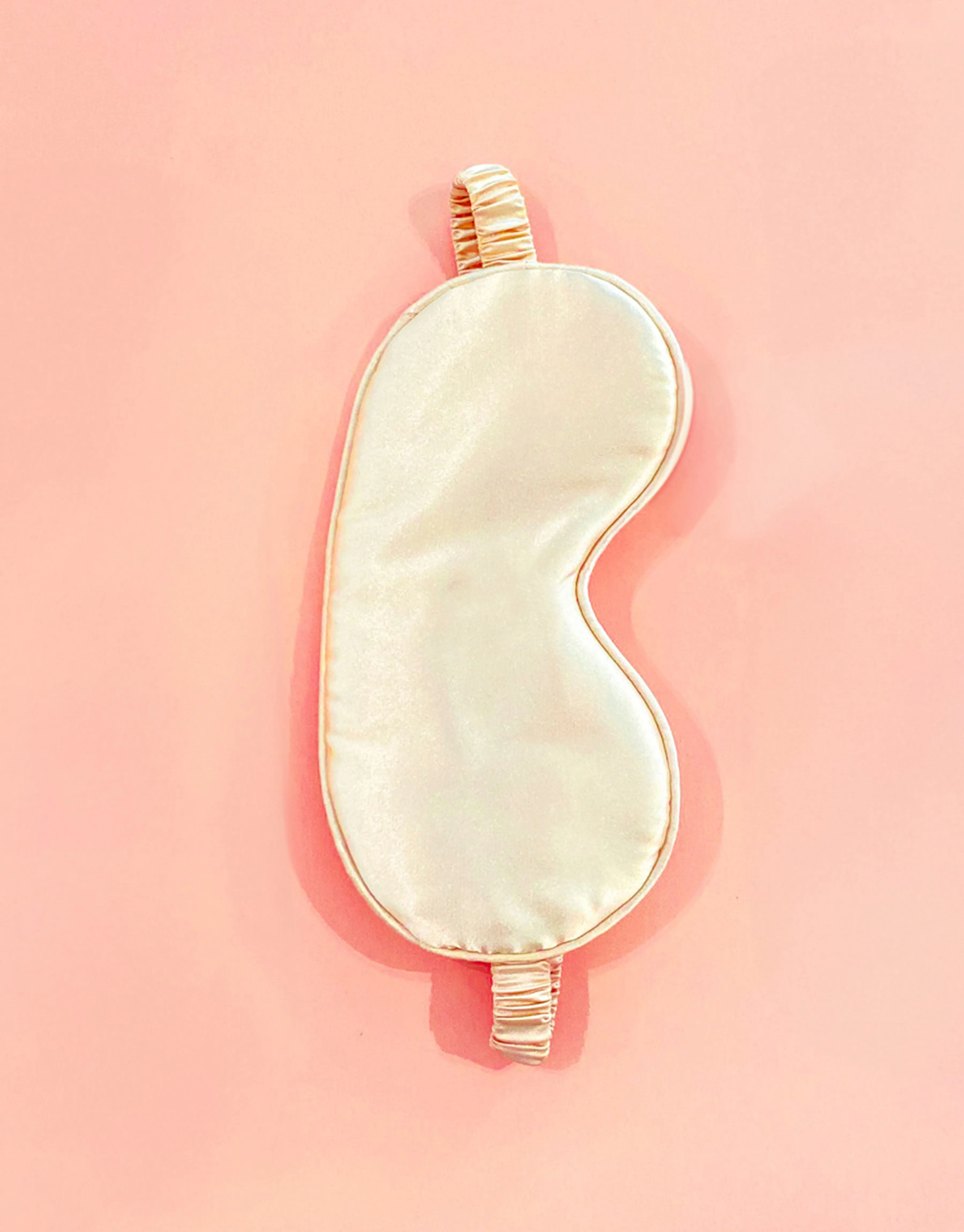 Ultra Soft Satin Sleep Eye Mask - Champagne
